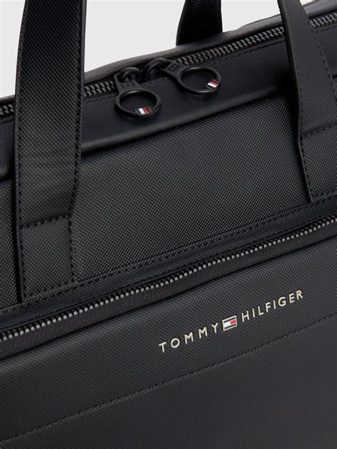 tommy hilfiger laptop bag|tommy hilfiger laptop bag leather.